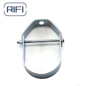 ISO Galvanized Clevis Hangers Electrical Steel Pipe Tube Clamp