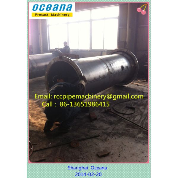 Roller Suspension Type Concrete Pipe Culvert Making Machine XG300-2400mm