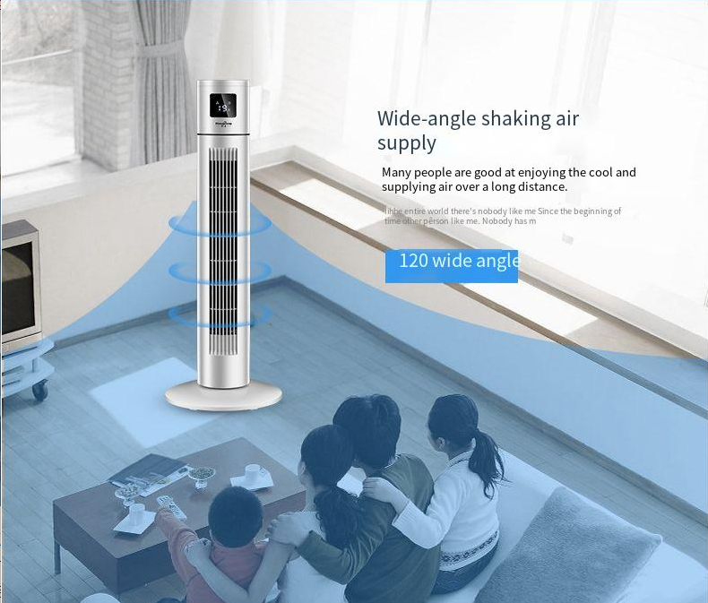 Electric Tower Pedestal Fans without Vane Blades with Touch Sensitive Technology