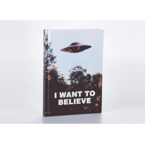 Recycled Large Hardcover Notebook , Gloss Lamination Hardcover Pocket Notebook