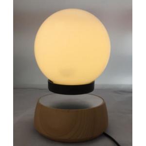 Customize spin magnetic floating levitating led bulb lamp display racks