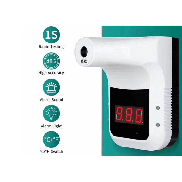 Buy ABS material infrared thermometer non-contact thermometer‎ public thermometer adult or kids‎ Forehead thermometer at wholesale prices