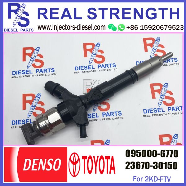 Injector 2.5 D4D 23670-30150 23670-30310 095000-7800 095000-6770 2KD-FTV, D-4D, TRH2, KDH2, LXH1, RZH1, LH1