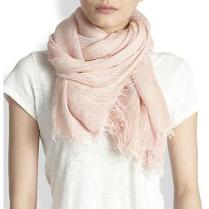 Lady Fashion Scarf With fringed edges