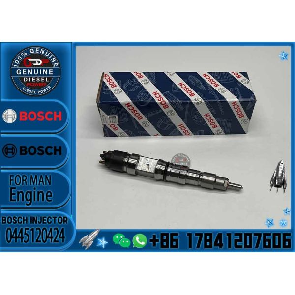 Genuine Common Rail Injector 0 445 120 421/423/424 Auto Parts Injector 0445120421 0445120423 0445120424