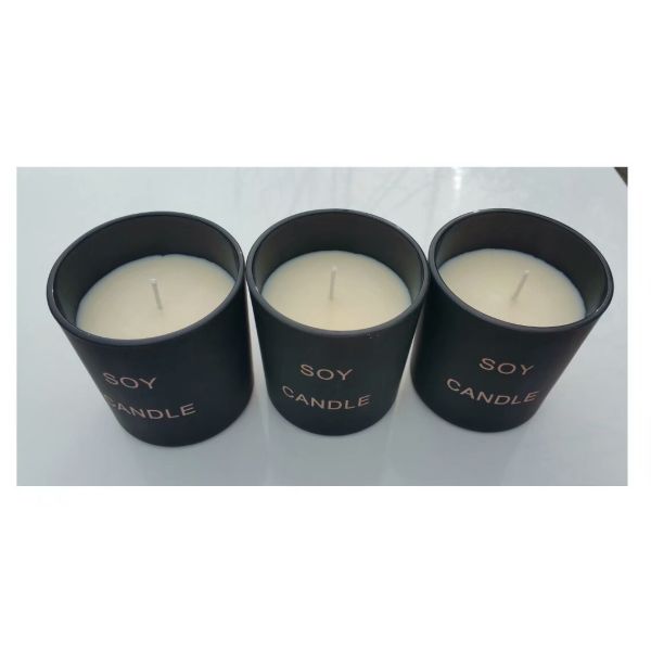 Buy Home scented soy candle with vanilla  fragrance &printed box package at wholesale prices