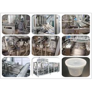 SUNYI 6000pcs/H Plastic Cup Filling Sealing Machine