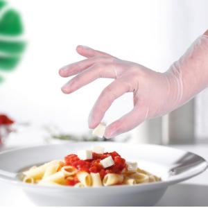 Food Grade Disposable PVC Gloves Protection Pvc Exam Gloves