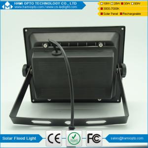 High Llumen IP65 outdoor waterproof 30W solar floodlight with remote control CE