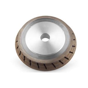 Triple OG Glass Edge Metal Bond Grinding Wheels For Glass CNC Edging Machine