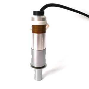 Large Amplitude Ultrasonic Welding Transducer With Titanium Booster Weldings