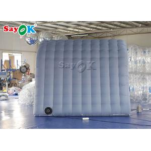 Gray Inflatable Medical Tent Disinfection Tunnel For Hospital Equipment