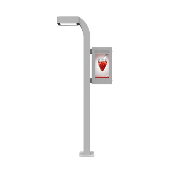 OEM/ODM Solar Power Hanging Outdoor LCD Displays For Advertisement