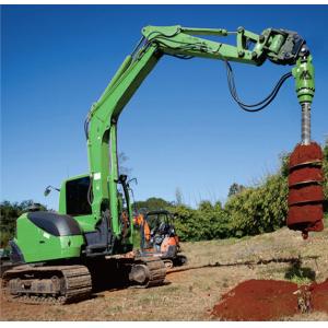 High Frequency Excavator Drill Auger Hydraulic Earth Auger Drill