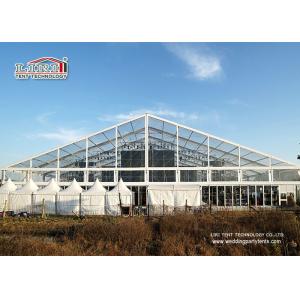 Transparent 3000 Person Capacity Outdoor Garden Party Tents For Temporary