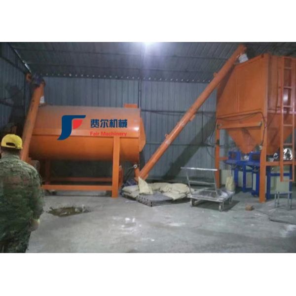 Buy Turnkey Plant Wall Putty Powder Ready Mix Blender Mixer Dry Mortar Production Line at wholesale prices