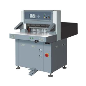 Quality 670 Hydraulic program control Guillotine Paper Cutting Machine for sale