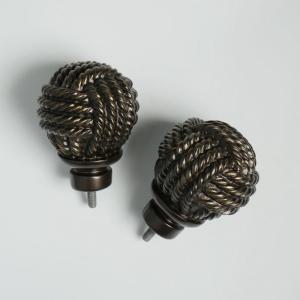 Kitchen Bedroom Ceiling Hanging Resin Curtain Rod Caps