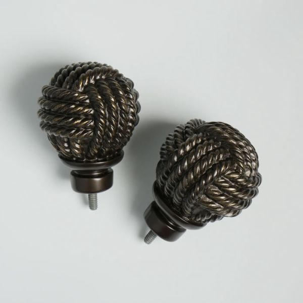 Buy Kitchen Bedroom Ceiling Hanging Resin Curtain Rod Caps at wholesale prices