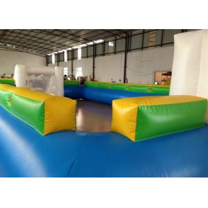 Waterproof PVC fabric Inflatable football Soccer Field Big Party Inflatable