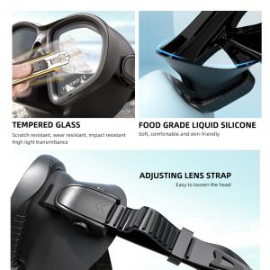 OEM Freediving Easy Breathe Snorkel Mask Scuba 100cc