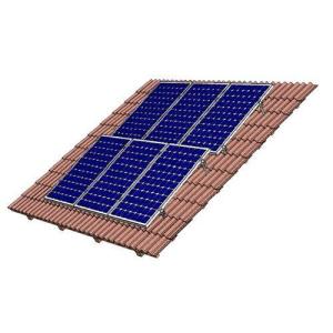 Pitched Roof Solar Panel Roof Mounting Systems Good Apperance