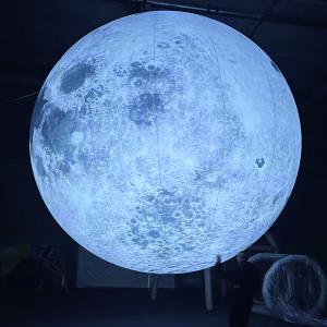 Customized Giant Inflatable Moon Planet Ball Advertising Helium Inflatable Moon