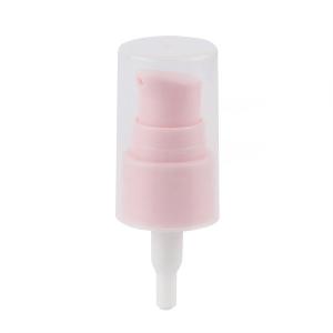 Customized cosmetic Plastic Treatment Pump Right Lock Pink 18 400