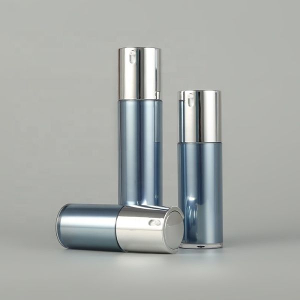 Buy Double Acrylic Rotating Airless Cosmetic Bottles 15ml 30ml 50ml at wholesale prices