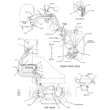 Caterpillar 6E5965 Parts scheme PUMP GP-PISTON