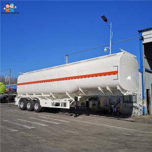 3 Axles Petroleum Tanker Truck Trailer 60000 Liters 6 Compartments Exported To