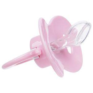 Tear Resistant Pink Blue ABS Pacifier Silicone Baby Soother