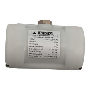 China DN15 natural rubber pinch valve on sale