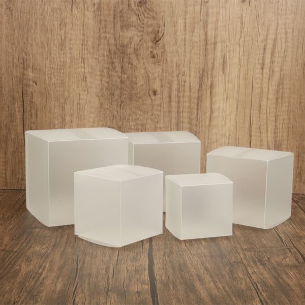Hot Selling Custom Blank Frosted PP Packaging Box Transparent PET Box Clear PVC Plastic Box