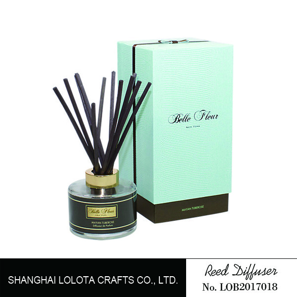 Buy Luxury Decoration Home Aroma Fragrance Diffuser Round Bottle SGS Approval at wholesale prices