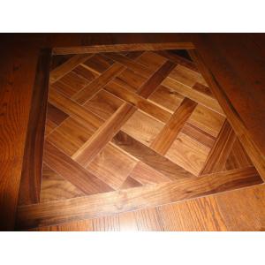 Quality Herribone Solid Walnut flooring ,lacquered for sale
