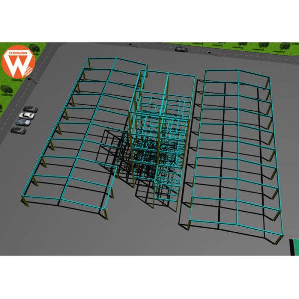 Buy Q235 Q255 Auxiliary Equipment Steel Structure Broiler Poultry Farm at wholesale prices