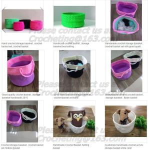 Lace Doily Bowl Basket Handicraft Wastepaper Wedding Gift Candy Basket