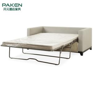 Commercial Modern Yellow Fabric Hotel Sofa Bed