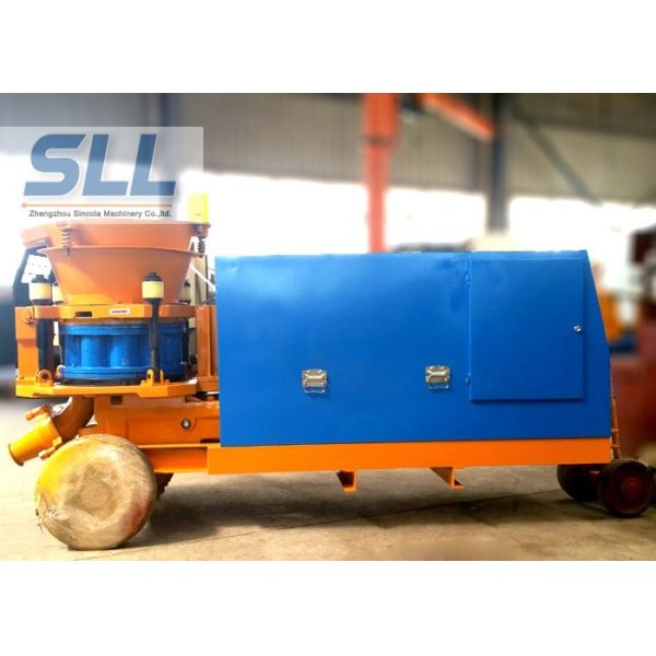 Road Construction Western Shotcrete Equipment / Concrete Spray Gun System For