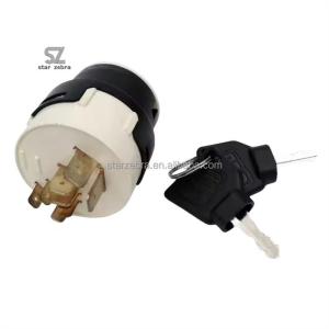 JCB 3XC Key Start Ignition Switch Electric Door Lock Start Switch Ignition for