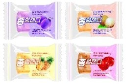 China Factory Supply Fruit Filling Soft Candy With Good Price on sale