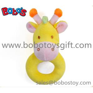 6 Yellow Giraffe Plush Baby Holder Toys