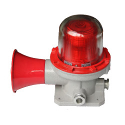 Aluminum Alloy Shell Explosion Proof Audible And Visual Alarms With Led Source