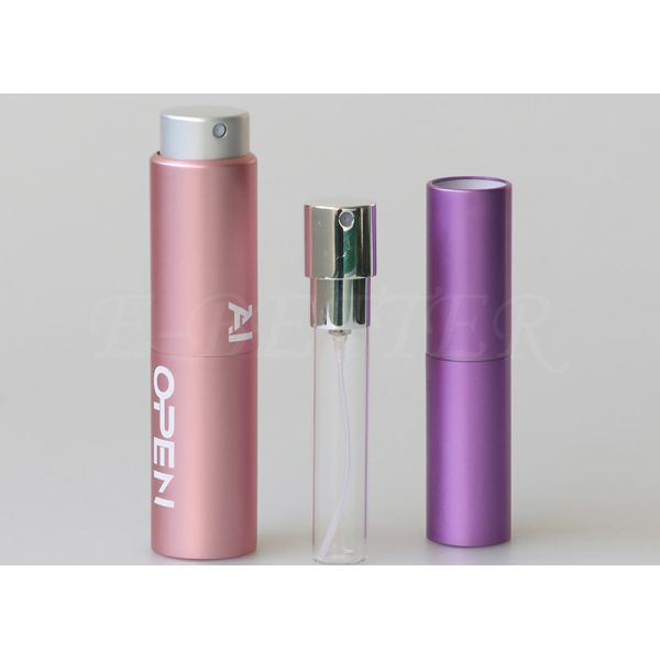 Buy Oxidation aluminum case Handbag Refillable Twist And Spritz Atomiser at wholesale prices