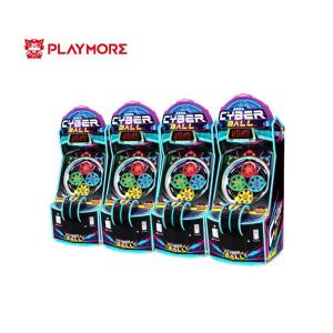 180W 110V Cyber Ball Kids Coin Operated Game Machine Shooting Ball 1 Player