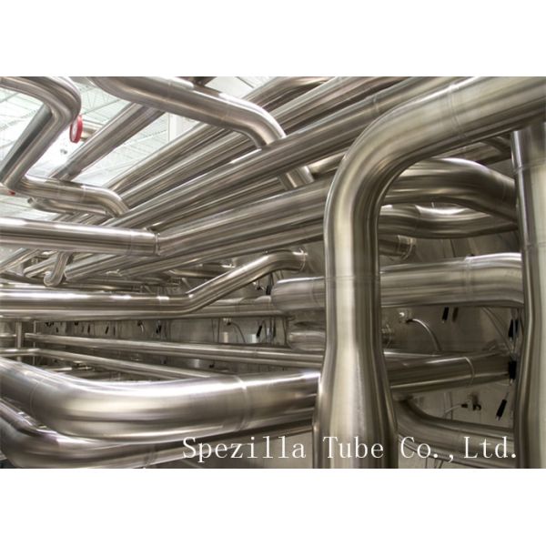 304 2 inch round steel Instrument Tubing Inter Polished For Food Beverage Milk