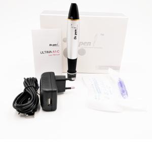 Derma pen Dr. pen A1 -C / W micro needling therapy beauty devies SILVER /SKY
