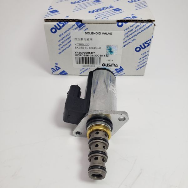 Solenoid Valve YN35V00054F1 KDRDE5K-31/30C50-143 For KOBELCO SK350-8 SK450-8