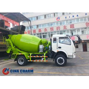Quality 6m3 Concrete Mixer Truck , Concrete Transit Mixer Euro III Standard for sale